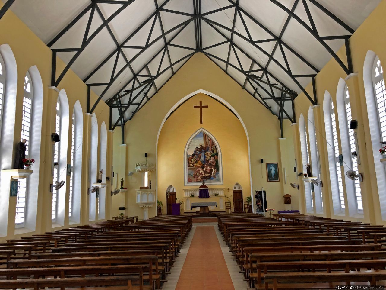 Церковь святого Роха Бель-Омбр, Сейшельские острова