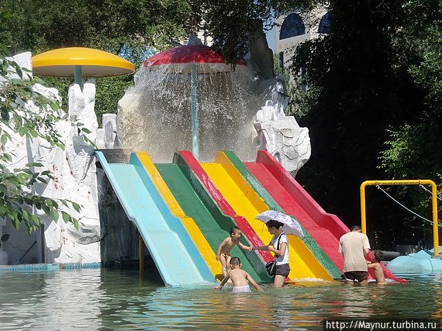 Водные горки...