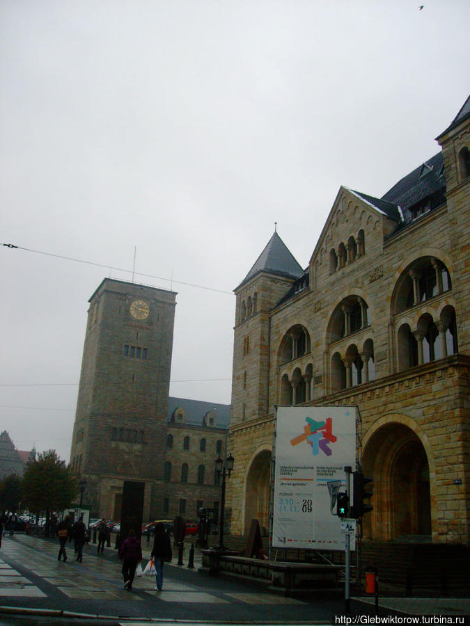Осматривая Познань Познань, Польша