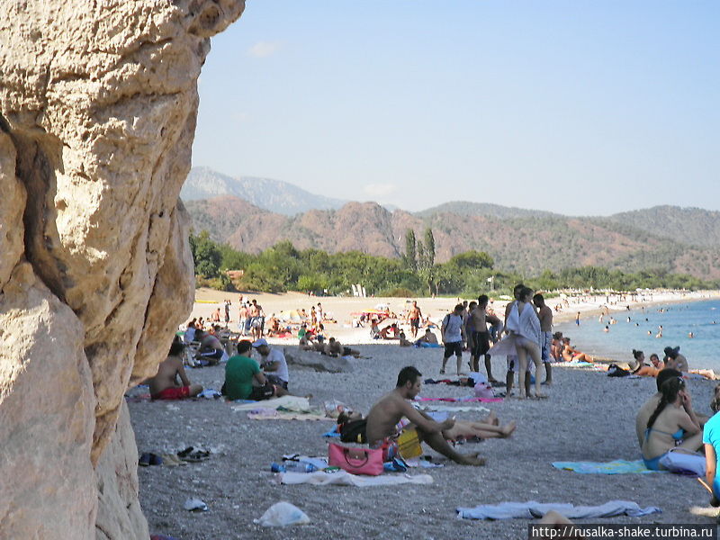 Пляж Олимпоса Олимпос, Турция