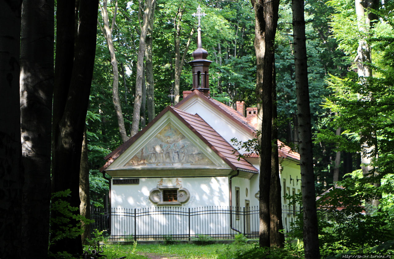 Пройти по Их пути Кальвария-Зебжидовска, Польша