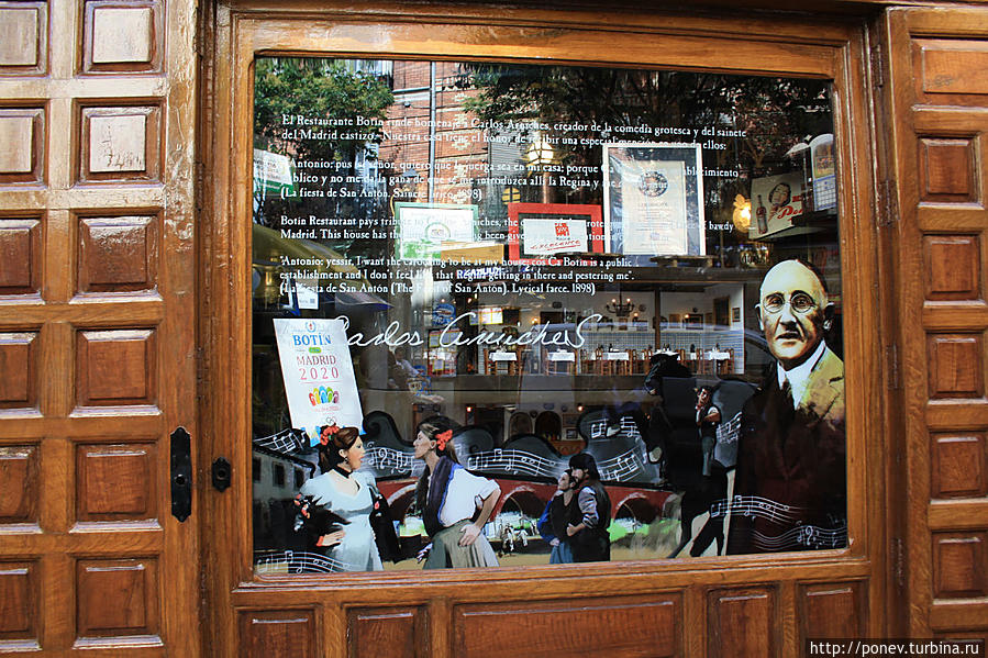 «Botin» — самый старый ресторан мира Мадрид, Испания