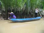 Дельта реки  Меконг. Речная протока
