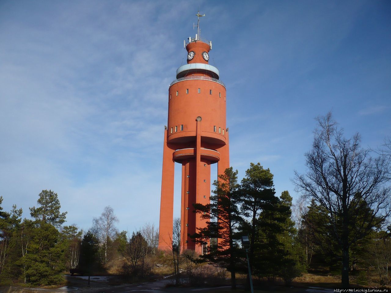 Водонапорная башня Ханко, Финляндия
