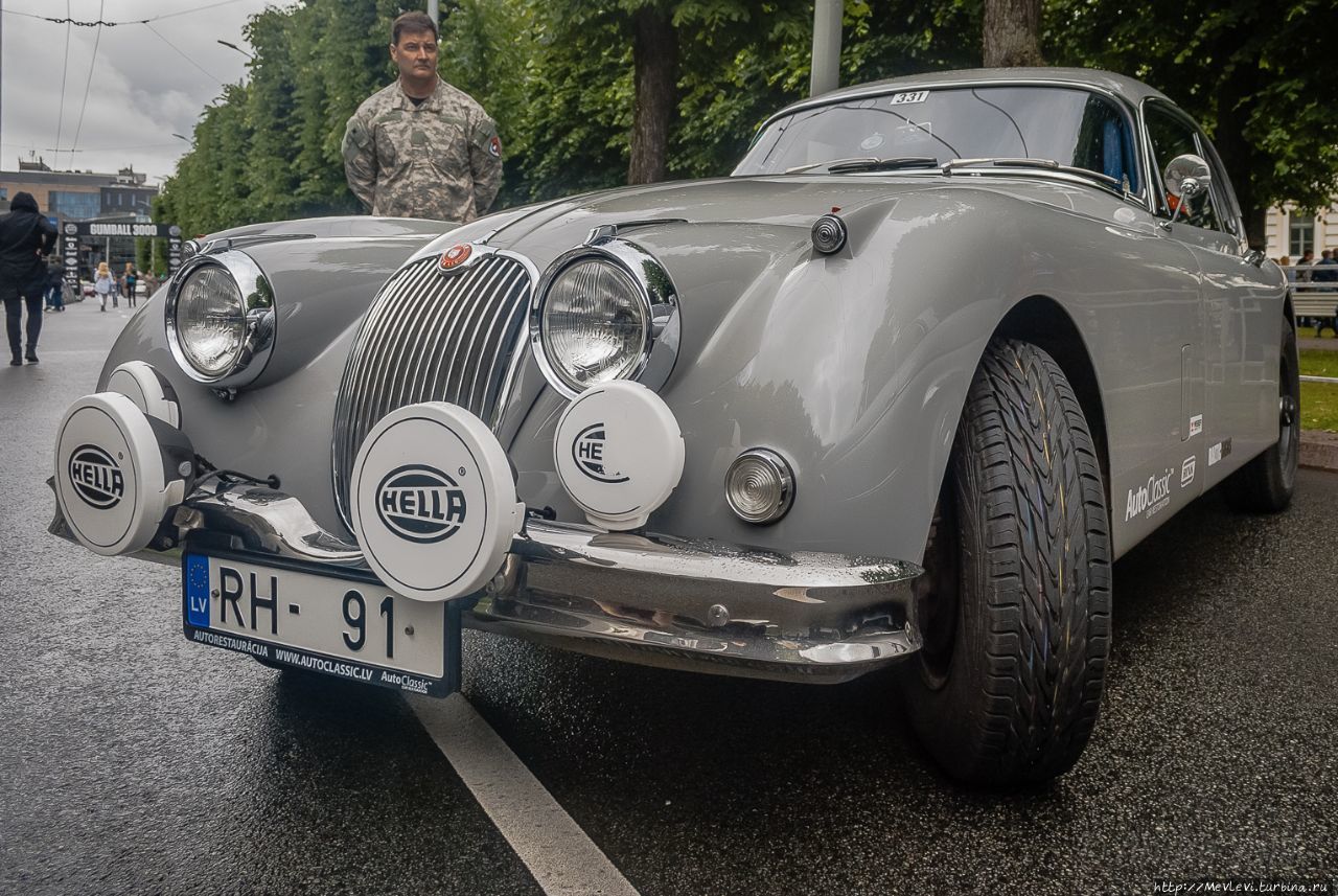 Выставка автомобилей Рижского клуба античных машин Рига, Латвия
