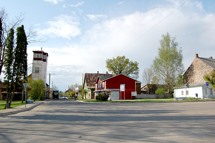 В центре города Сууре-Яани, Эстония