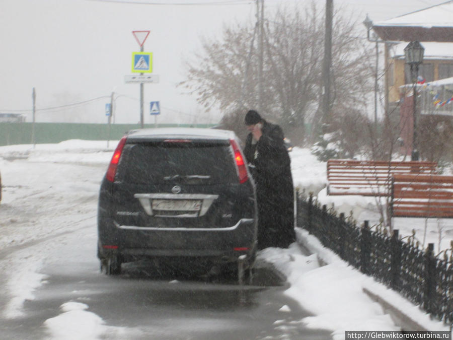 Прогулка по Тюмени в апрельский снегопад Тюмень, Россия