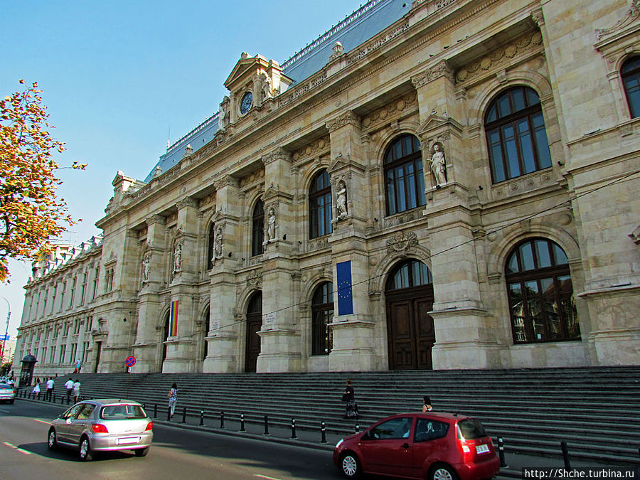 дворец юстиции на набережной Бухарест, Румыния