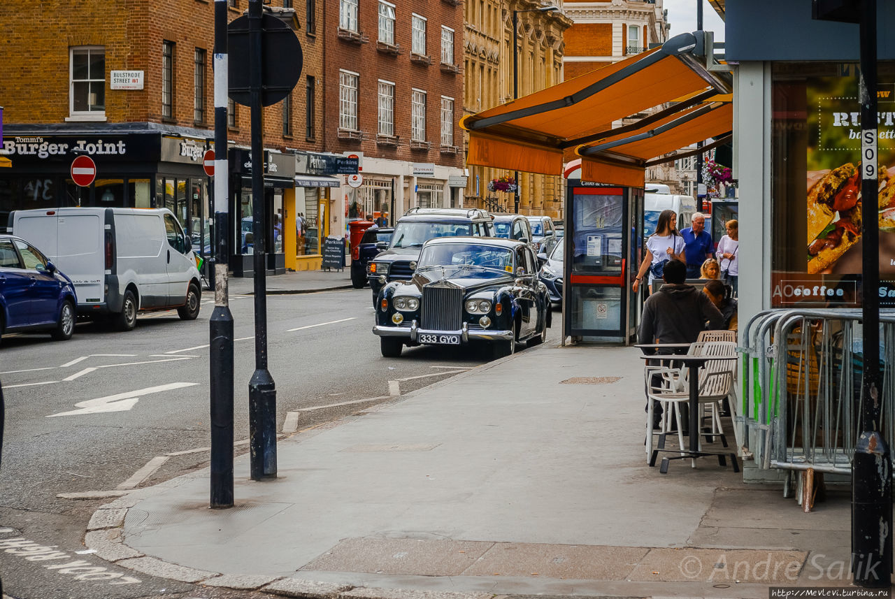 Пасмурное лондонское утро Лондон, Великобритания