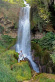 водопад Каранос — 24-метровый каскад 70-метрового водопада Эдессы