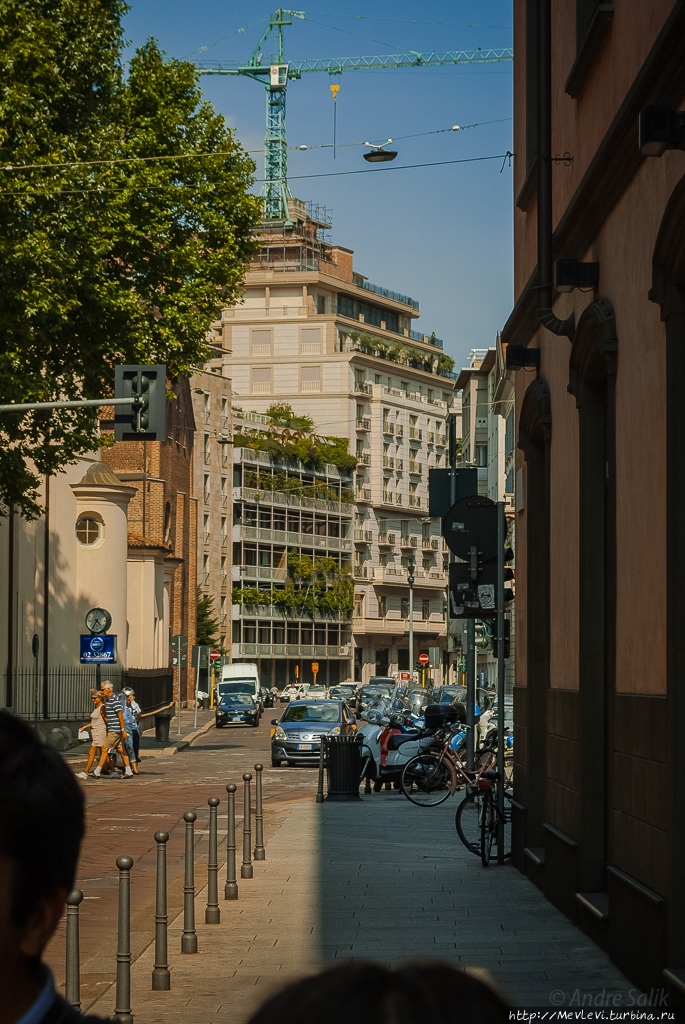 Квартал Брера. Milano brera Милан, Италия