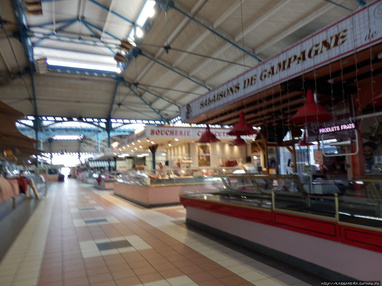 Рынок Ле-Аль  в Дижоне Дижон, Франция