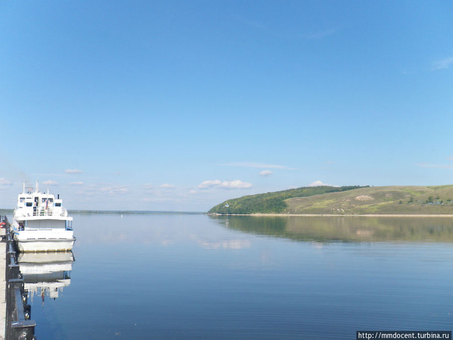 На пристани в Свияжске Казань, Россия