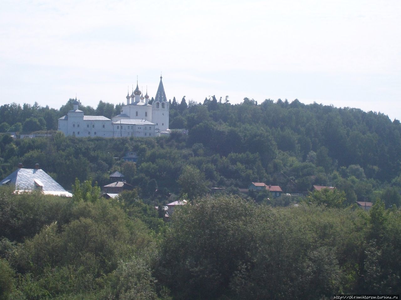 Прогулка к берегу Клязьмы Гороховец, Россия