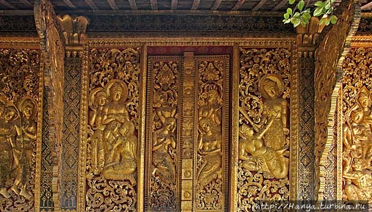 Королевский зал погребальных колесниц в Сиенгтхонге. Фото из интернета