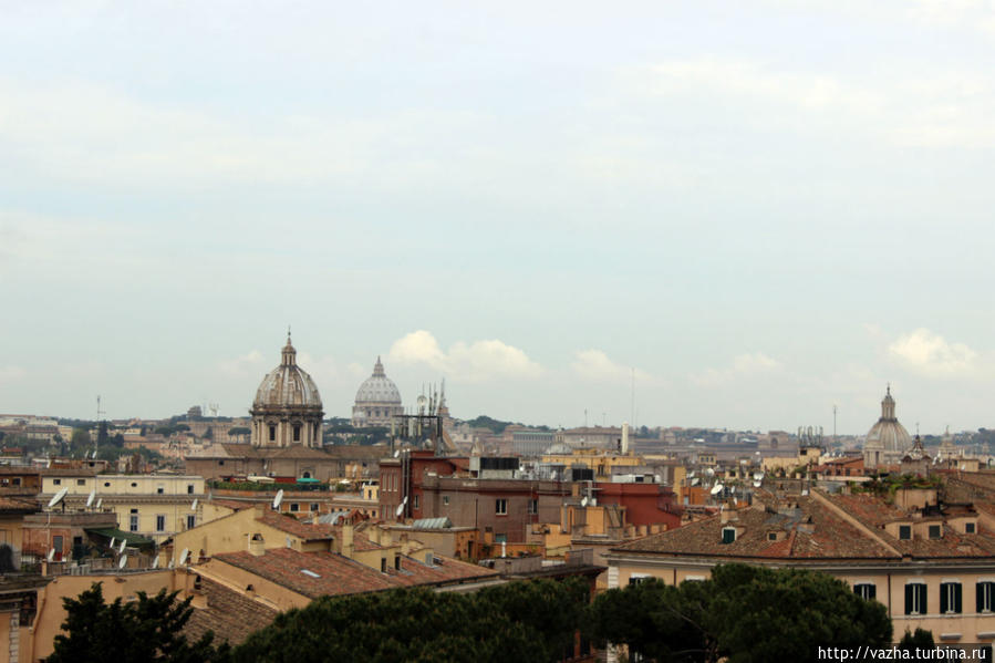 Вид на Рим с Витториано. Рим, Италия