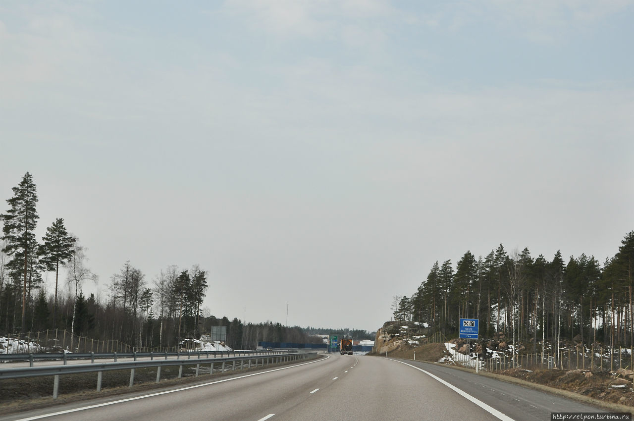 Ханко в тумане Ханко, Финляндия