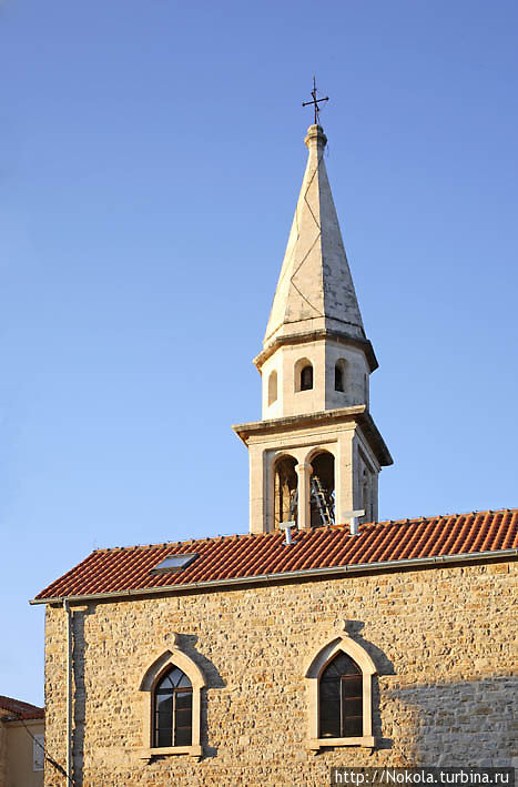 Колокольня св. Иоанна Будва, Черногория