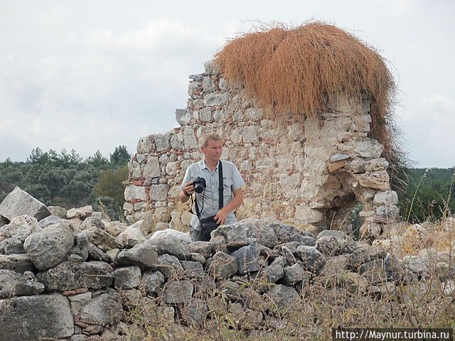 Город Милас  и его крепость Бечин. Милас, Турция