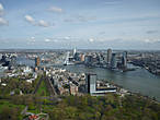 Вид с башни Rotterdam Maast