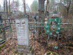 Могила родителей Николая Кузьмина на Сестрорецком кладбище
