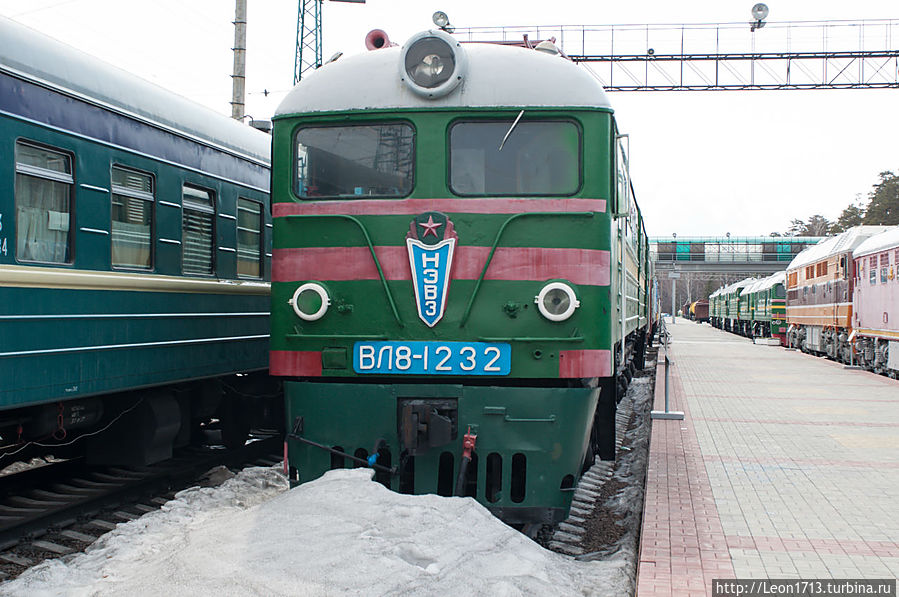 Город Энск. Музей железнодорожной техники Новосибирск, Россия