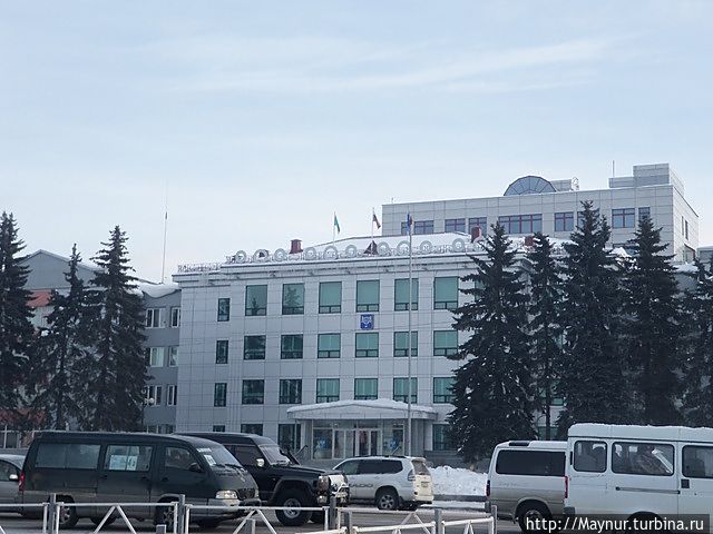 Здание муниципалитета. Южно-Сахалинск, Россия