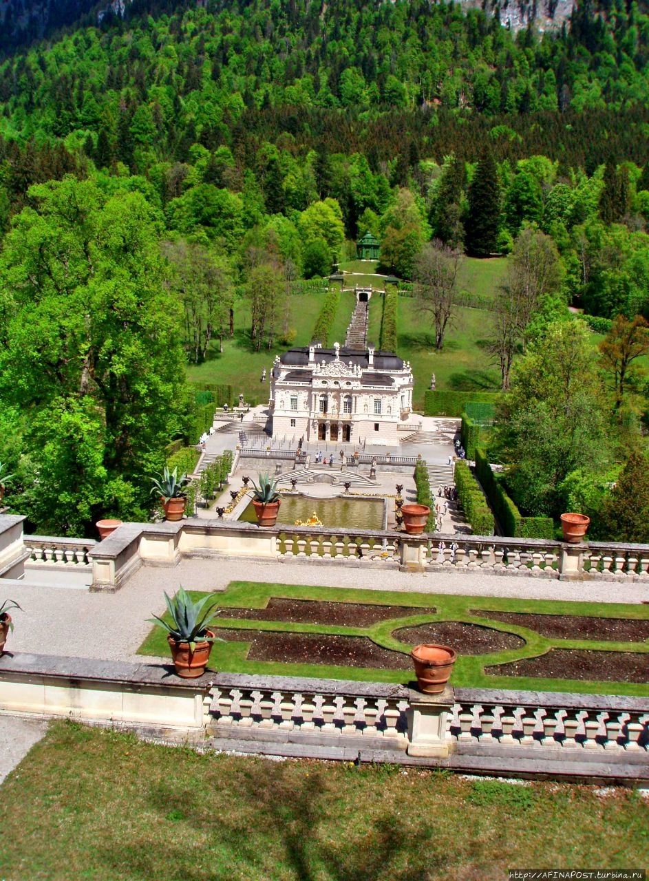 Замок Линдерхоф Этталь, Германия