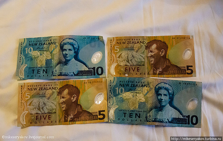 Новая Зеландия. Деньги Хокитика, Новая Зеландия