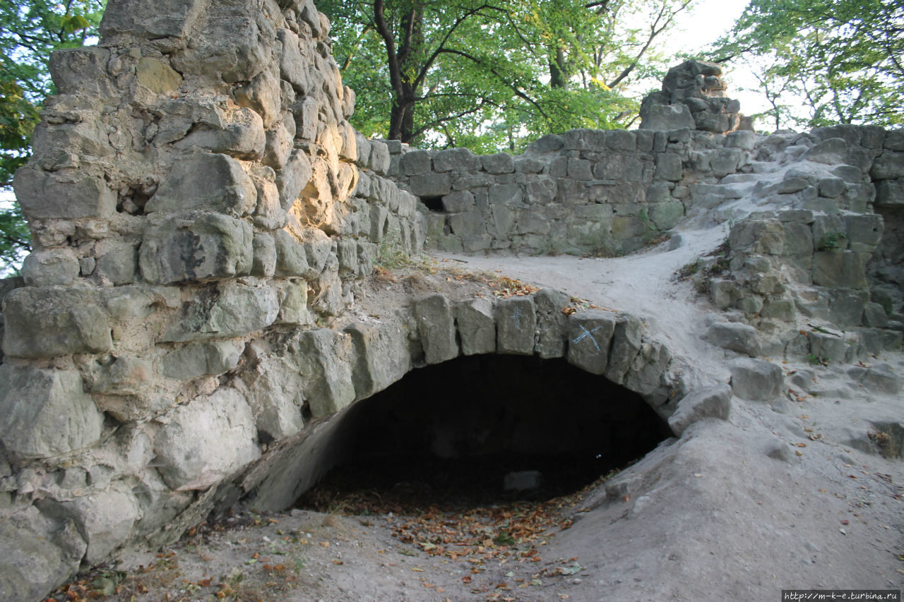Развалины замка Девин Либерецкий край, Чехия