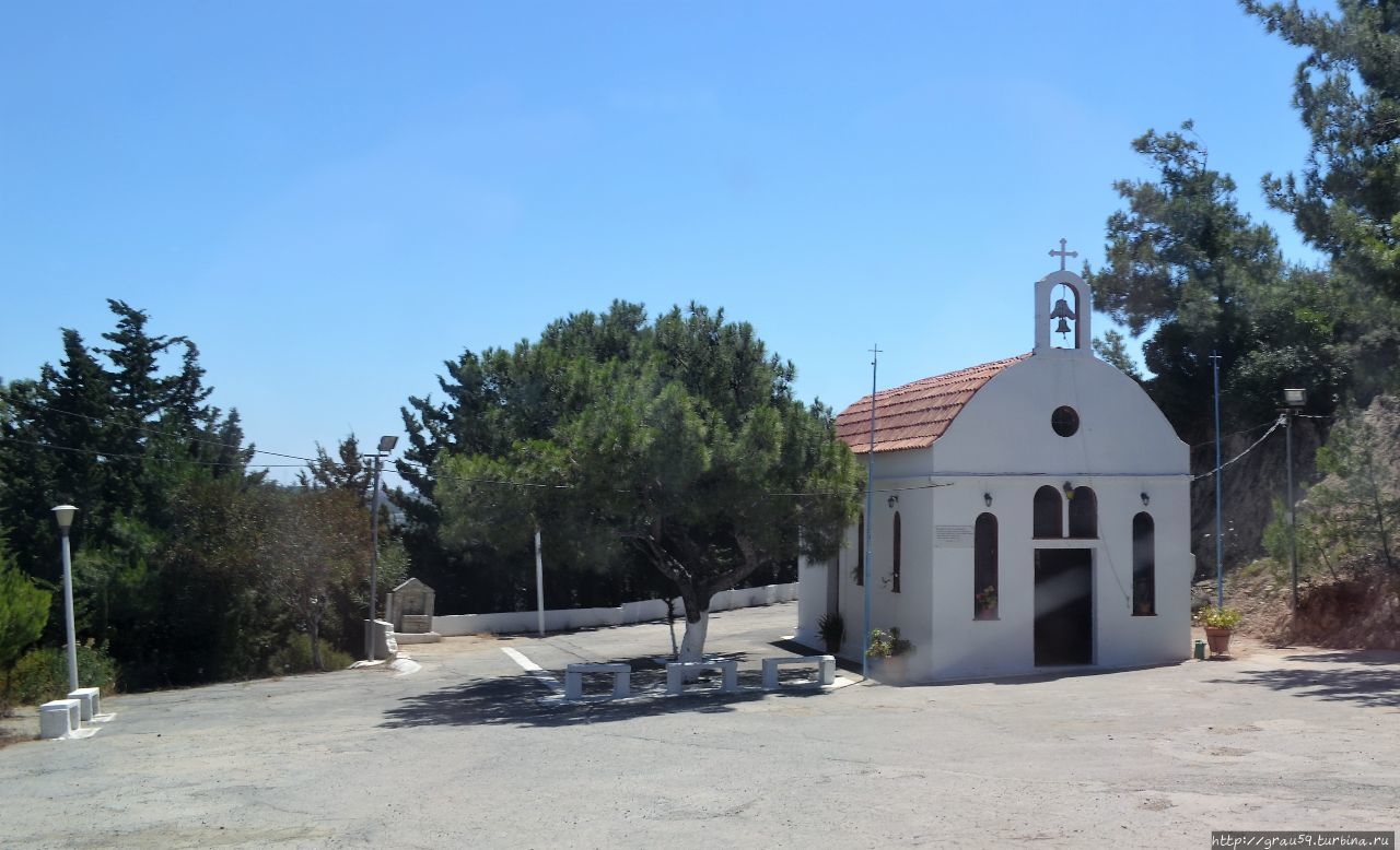 Часовня пророка Илии Ялис, остров Родос, Греция