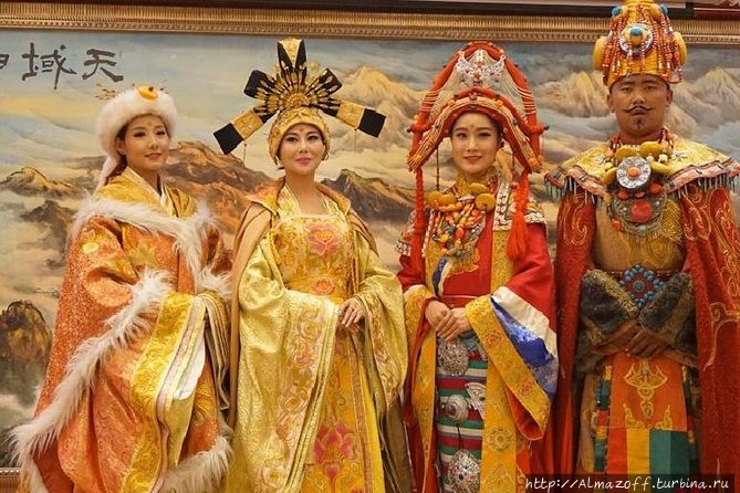 Принцесса Вэньчен, театральная постановка в Лхасе. Юйшу, Китай