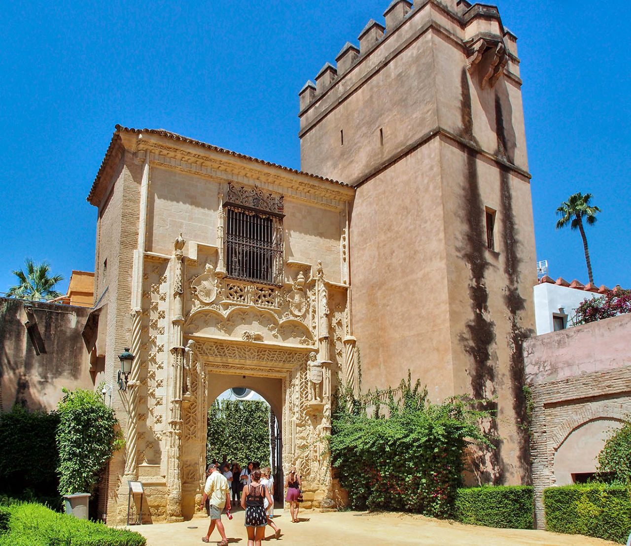 Королевский Алькасар Севильи Севилья, Испания