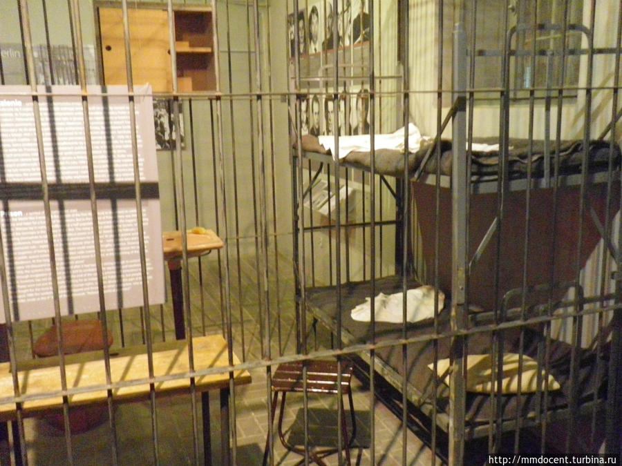 А так выглядела тюремная камера. Гданьск, Польша