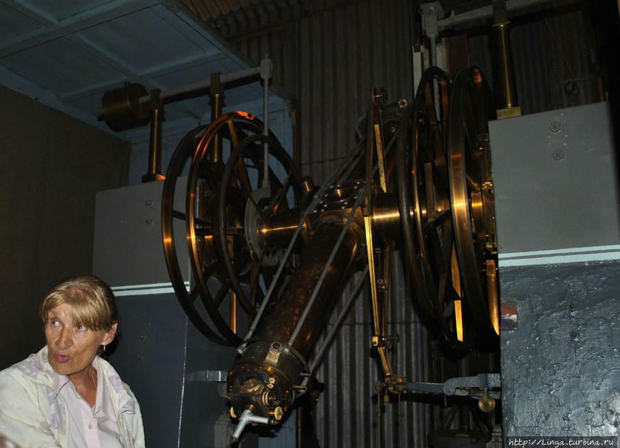 Меридианный круг Репсольда Энгельгардтовской обсерватории остаётся до сих пор рабочим инструментом и имеет огромную историческую ценность. Татарстан, Россия