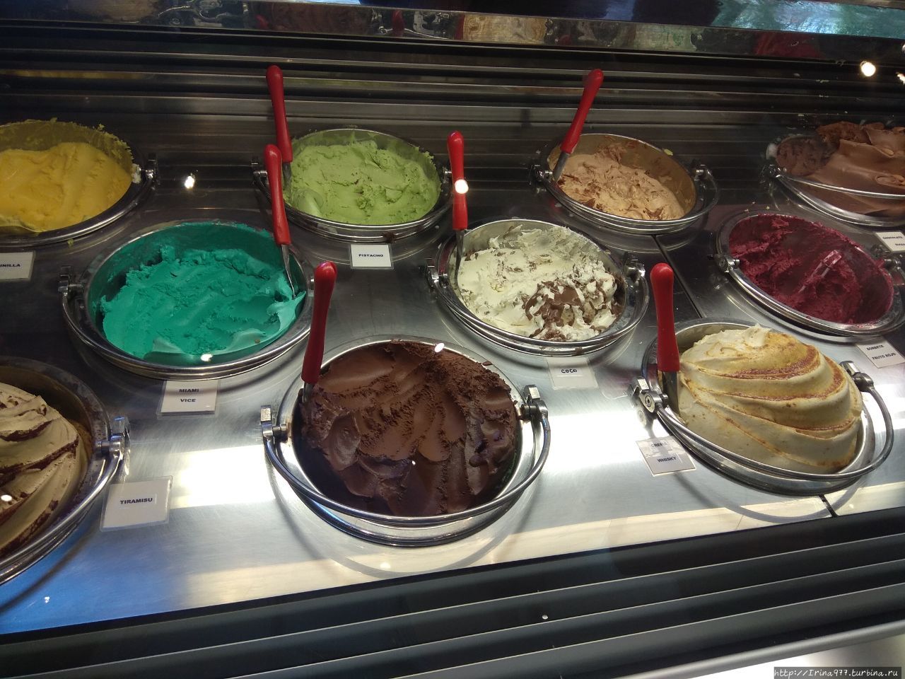 магазин мороженого Чили