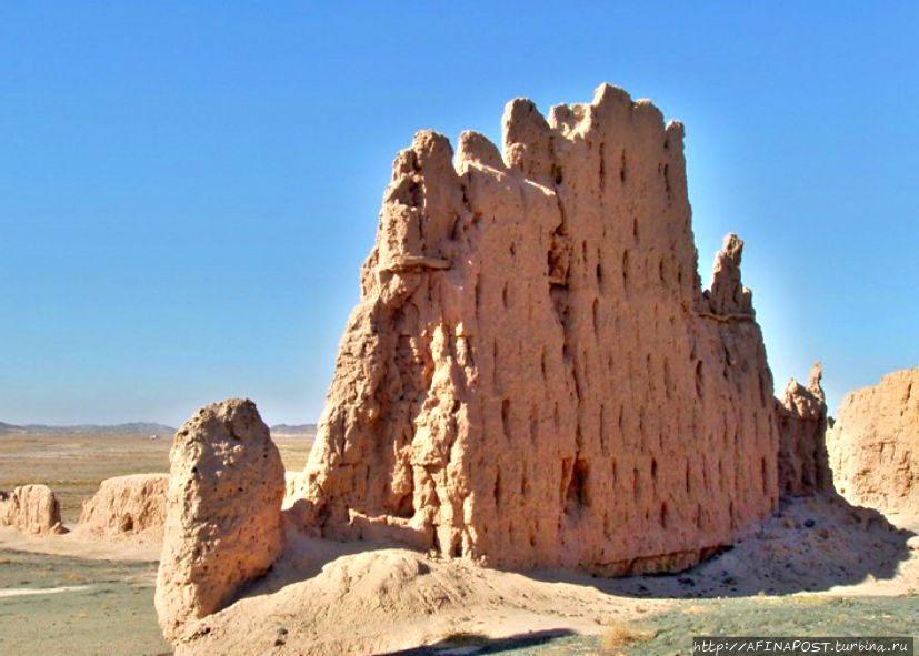 Крепость Джанпык-кала Каратау, Узбекистан