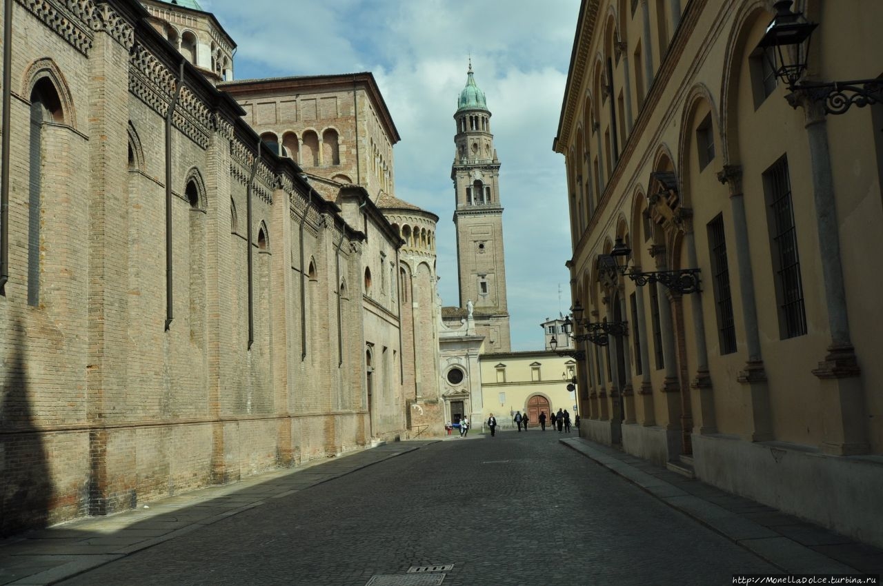 Пешеходный маршрут в городе Parma Парма, Италия
