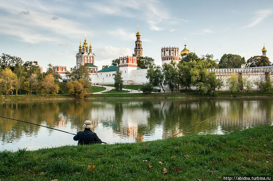 Закат у Новодевичьего Москва, Россия