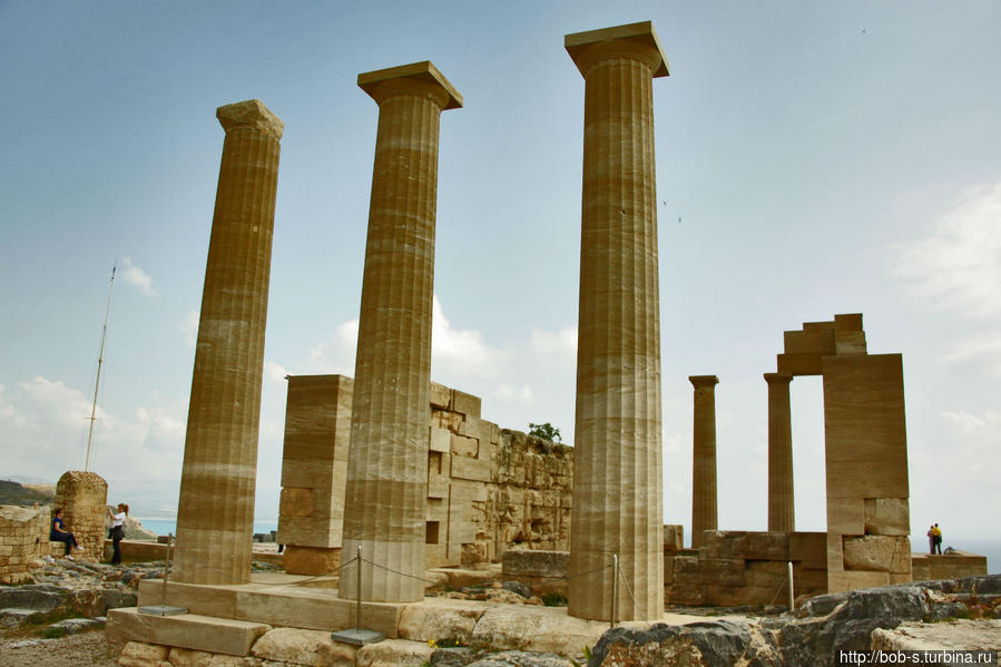 Акрополь. Храм Афины Линдоской