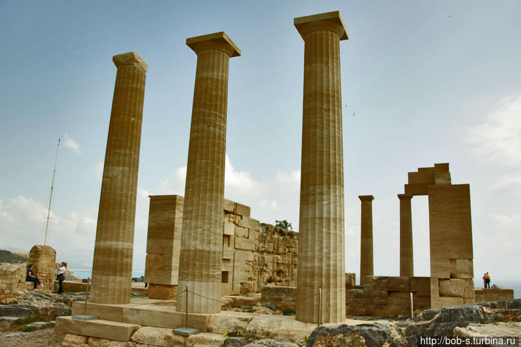 Акрополь. Храм Афины Линд