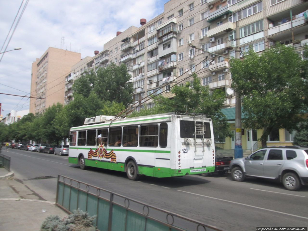 Прогулка от улицы Свердлова до театра кукол Астрахань, Россия