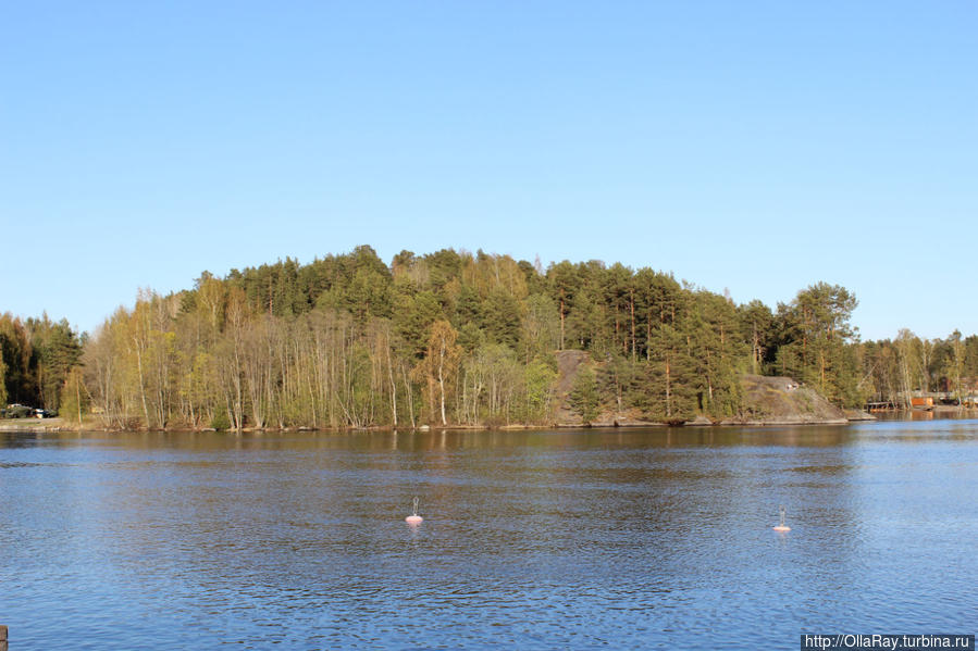 Озёра Сайменской системы. Савонлинна, Финляндия