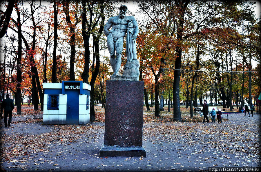 Скульптура «Геракл Фарнезский» Санкт-Петербург, Россия
