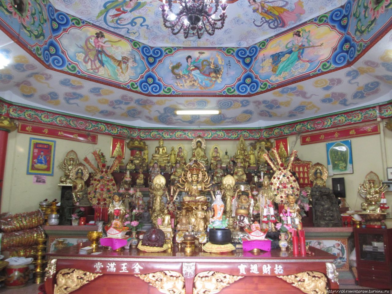 Ват Чана Сонгхрам Рачавора Махавихарм Бангкок, Таиланд