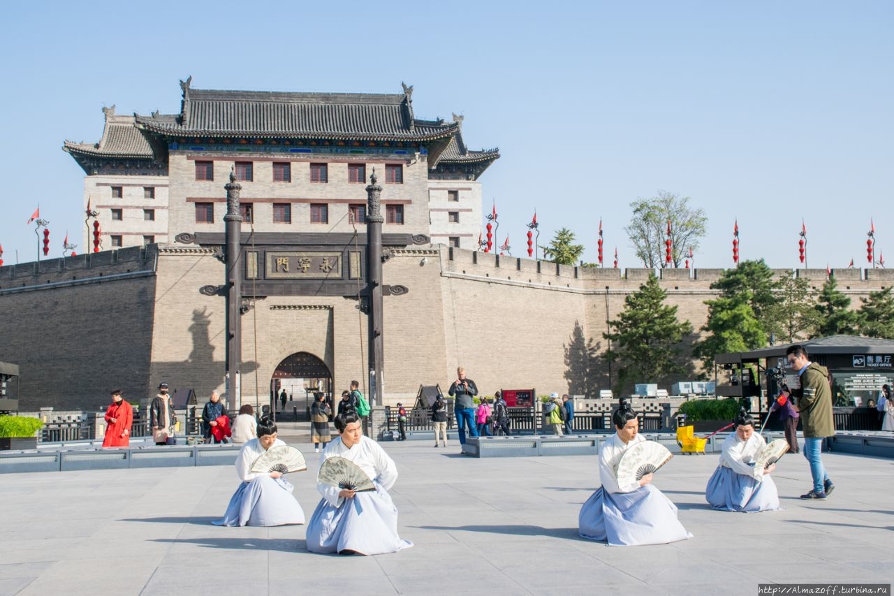 Древний Сиань – главные ворота Великого Шелкового Пути Сиань, Китай