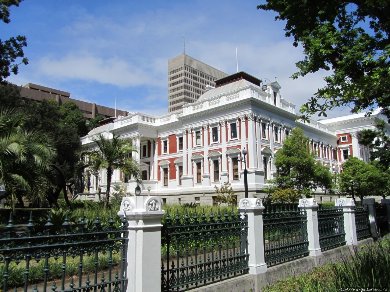 Здание Парламента ЮАР Кейптаун, ЮАР