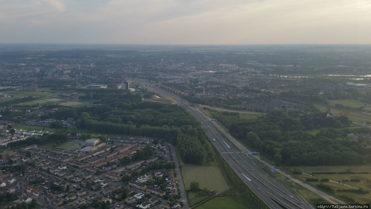 Полет на воздушном шаре Маастрихт, Нидерланды