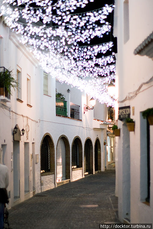 Рождество в городках Андалусии. Михас Михас, Испания