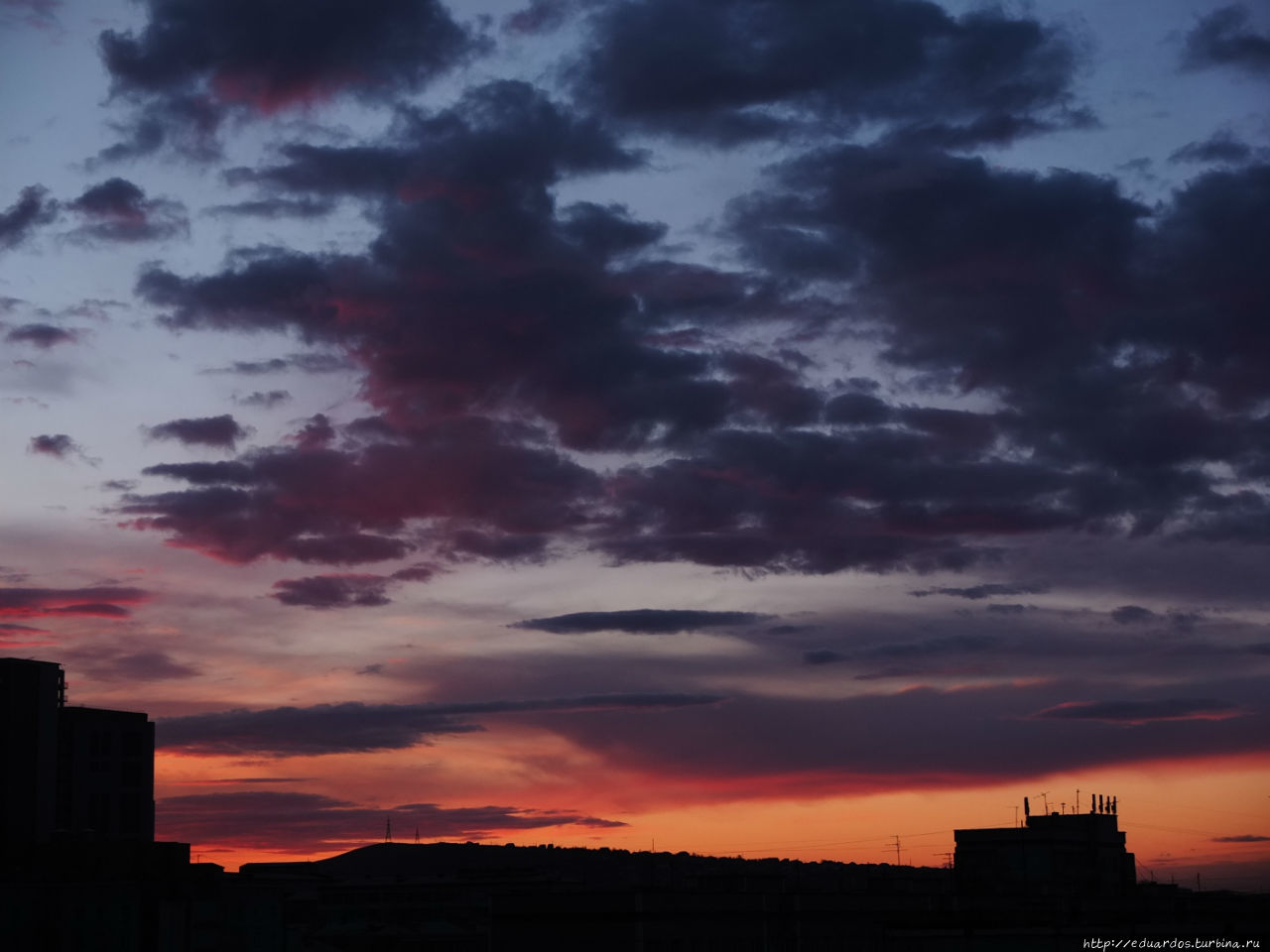 Закаты грозовые и не очень Красноярск, Россия